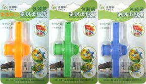 懶人生活新風(fēng)尚 創(chuàng)意密封夾出料嘴，實(shí)用家居新選擇